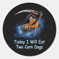 Today I Will Eat Two Corn Dogs Meme The Death Reap