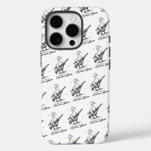 Today I'm A Serious Goose Lovers Goose With Gun iPhone 16 Pro Case