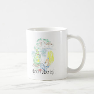Today is a brand new day! coffee mug