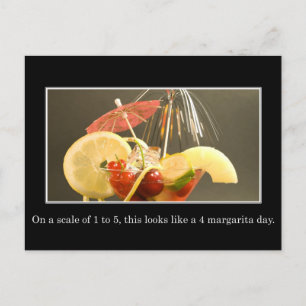 Today is a highly rated day postcard