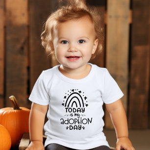 Today Is My Adoption Day Foster Care Baby Bodysuit