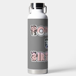 Today is my Birthday Aluminium Water Bottle