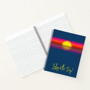 Today is the Day Sunrise Affirmation Notebook