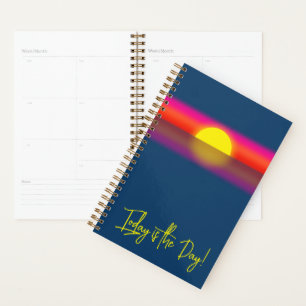 Today is the Day Sunrise Affirmation Planner