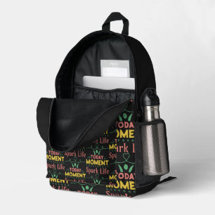 Today Moment, Spark Life Printed Backpack