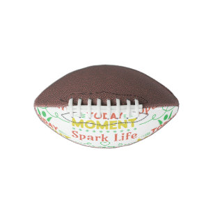 Today Moment, Spark Life Tote Bag American Football