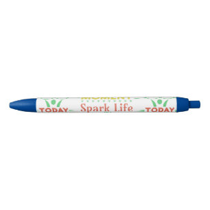 Today Moment, Spark Life Tote Bag Black Ink Pen