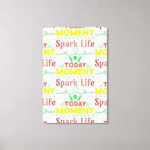 Today Moment, Spark Life Tote Bag Canvas Print
