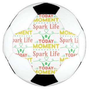 Today Moment, Spark Life Tote Bag Football