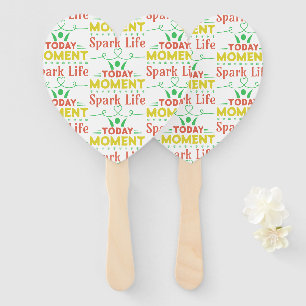 Today Moment, Spark Life Tote Bag Hand Fan
