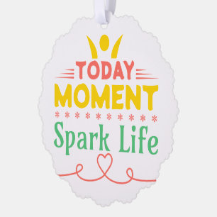 Today Moment, Spark Life Tree Decoration Card