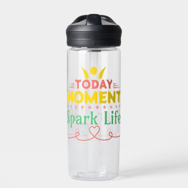 Today Moment, Spark Life Water Bottle (Front)