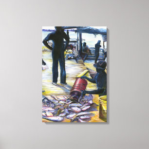 Today’s Menu Bahamas Canvas Print