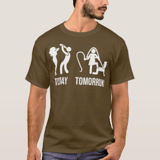 Today Tomorrow Groom Bachelor Party Funny Wedding T-Shirt