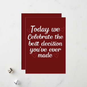 Today We Celebrate, Funny, Valentines Day Holiday Card