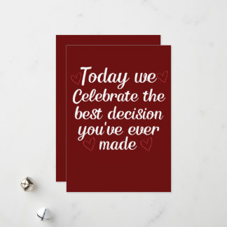 Today We Celebrate, Funny, Valentines Day Holiday Card