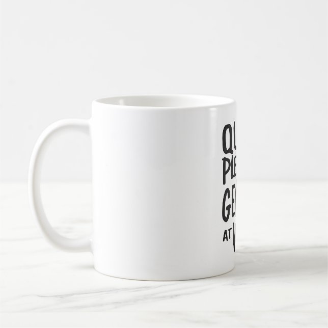 Today's Good Mood Brought To You By Coffee Coffee Mug (Left)