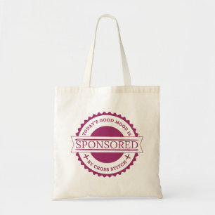Today's Good Mood is Sponsored by Cross Stitch Tote Bag