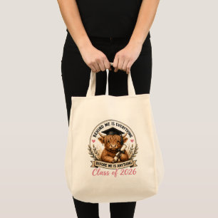 Today's Hard Work Tomorrow's Healing Highland Cow Tote Bag