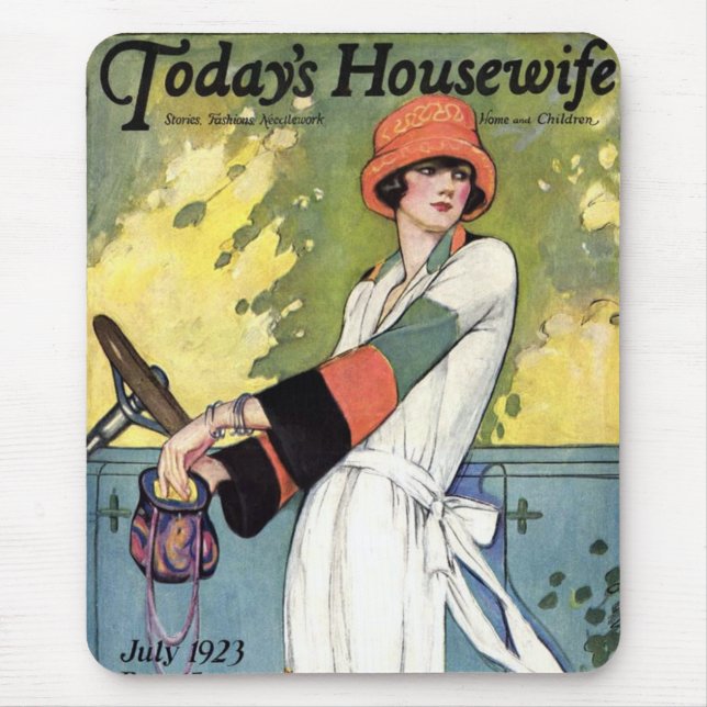 Today's Housewife Mouse Mat (Front)