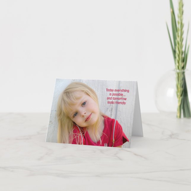 Today's Inspiration Card (Front)