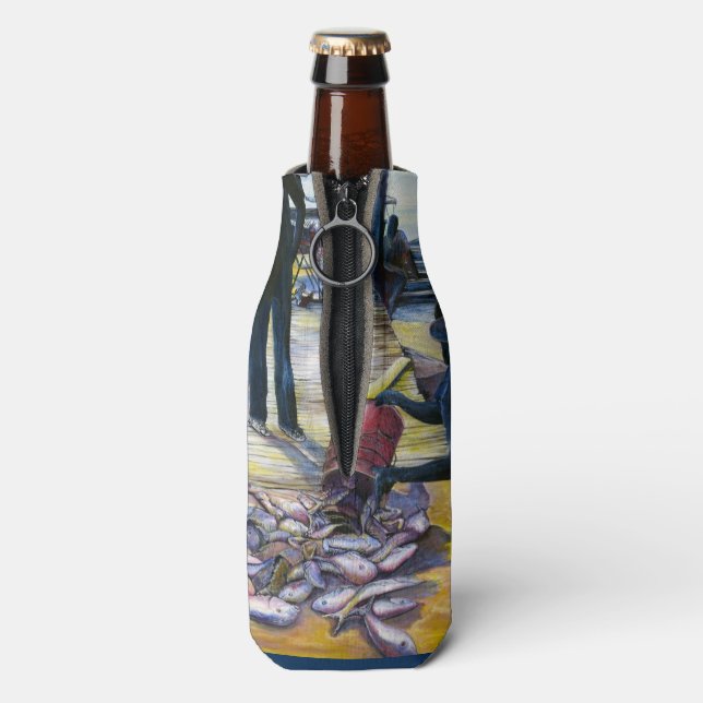 Today's Menu, Harbour Island, Bahamas Bottle Cooler (Bottle Back)