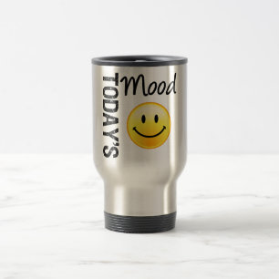 Today's Mood Smile Travel Mug