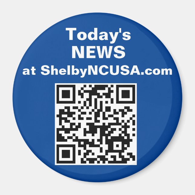 Today's NEWS Refrigerator Magnet (Front)