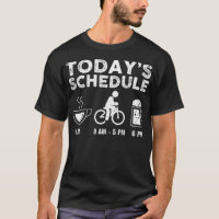 Todays Schedule Coffee Bicycle Beer Biking bear ca