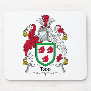 Todd Family Crest Mouse Mat