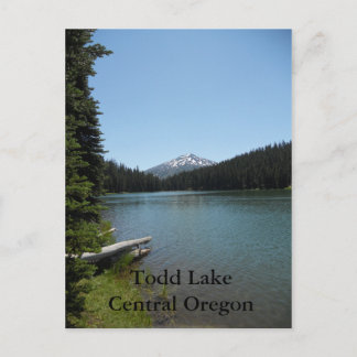 Todd Lake Central Oregon Postcard