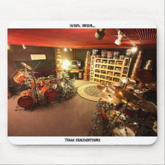 Todd Sucherman "Work Area" Drum Room Mouse Pad