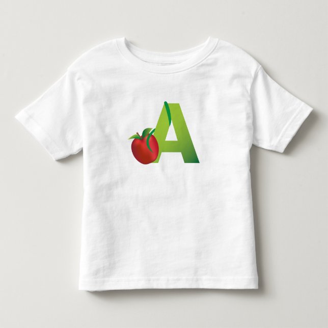 toddler alphabet t shirt (Front)