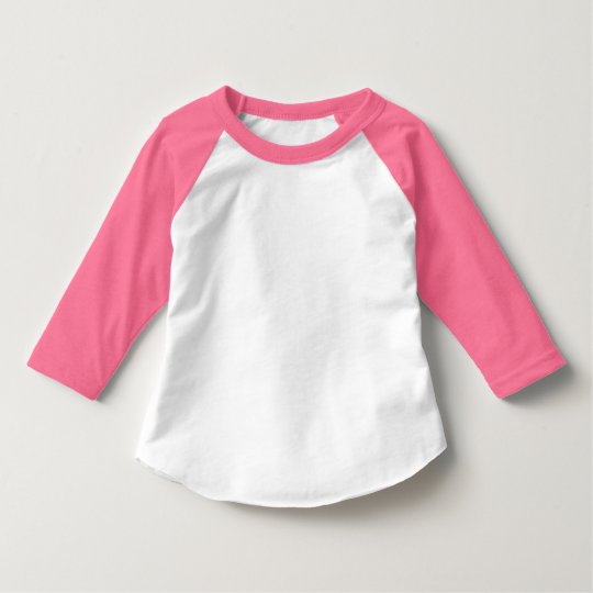 Toddler American Apparel 3/4 Sleeve Raglan T-Shirt