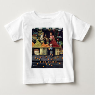 Toddler and Oranges Baby T-Shirt