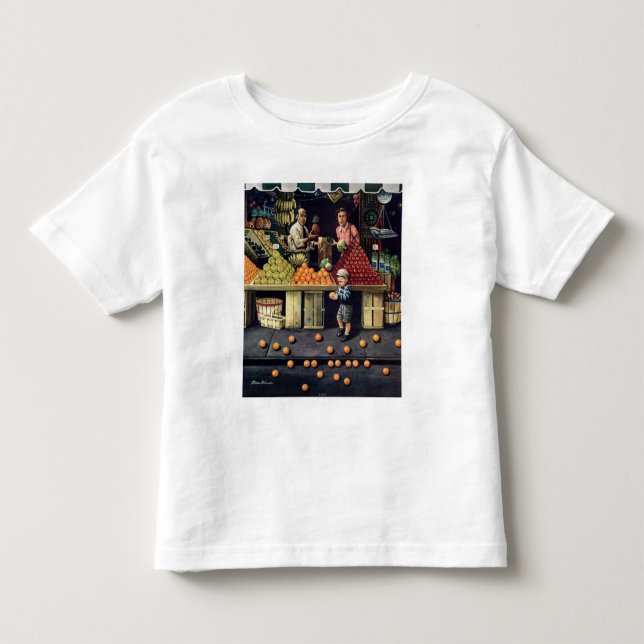 Toddler and Oranges T-Shirt (Front)