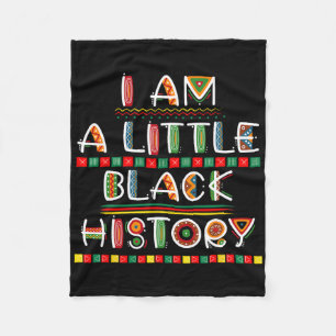 Toddler Black History Month African American Kids Fleece Blanket