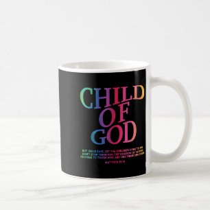 Toddler Boy Child Of God Christian Jesus Son Siste Coffee Mug