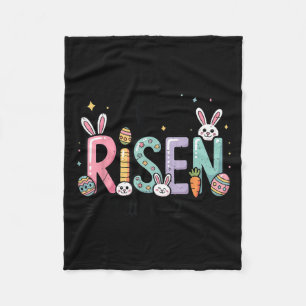 Toddler Boy Risen Easter Christian Women Girl Fleece Blanket