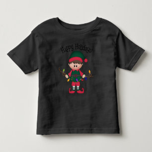 Toddler boys Christmas elf t-shirt