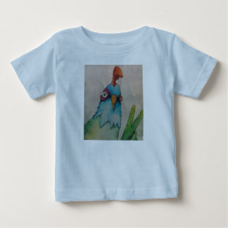 toddler chicken baseball t-shirt