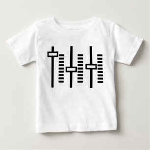 Toddler DJ Deejay baby House Music volume tee