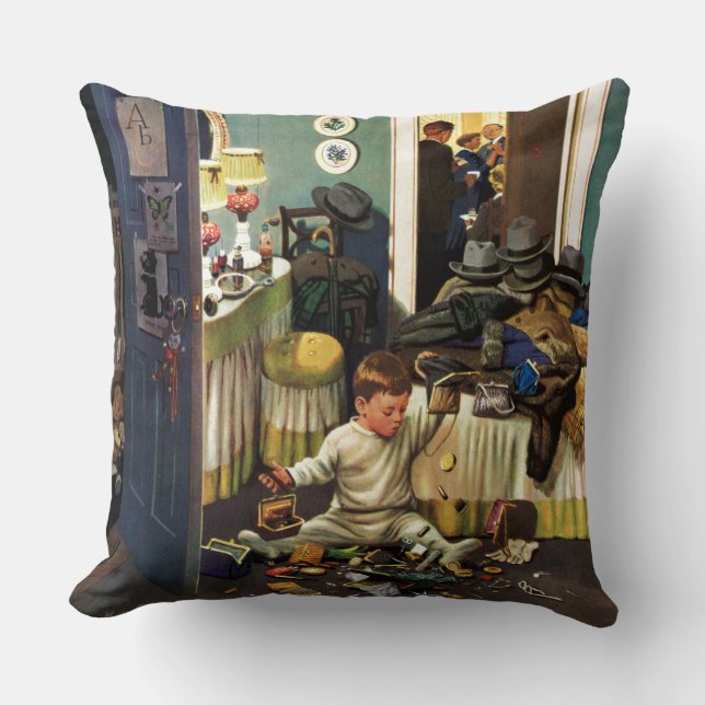 Toddler Empties Purses Cushion (Front)