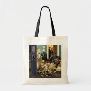 Toddler Empties Purses Tote Bag
