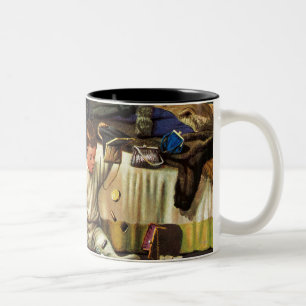 Toddler Empties Purses Two-Tone Coffee Mug