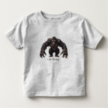 👕 Toddler Fine Jersey Grey T-Shirt:👕