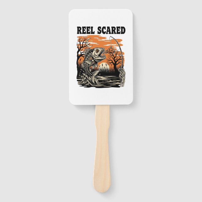 Toddler Fishing Halloween Hand Fan (Front)