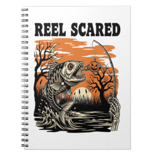 Toddler Fishing Halloween Notebook