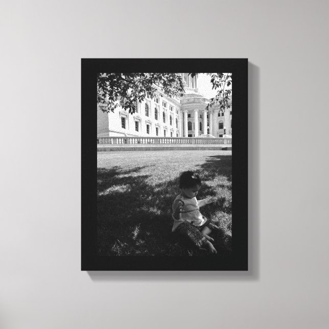 Toddler Fun Canvas Print (Front)