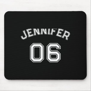 Toddler Girl Name Jersey Number Srts Nk Cotton Tod Mouse Mat